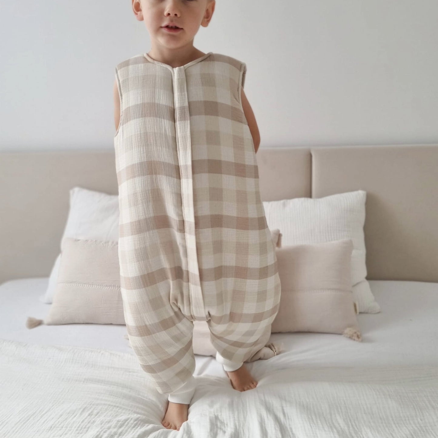 Muslin Cotton Sleeping Bag with Legs